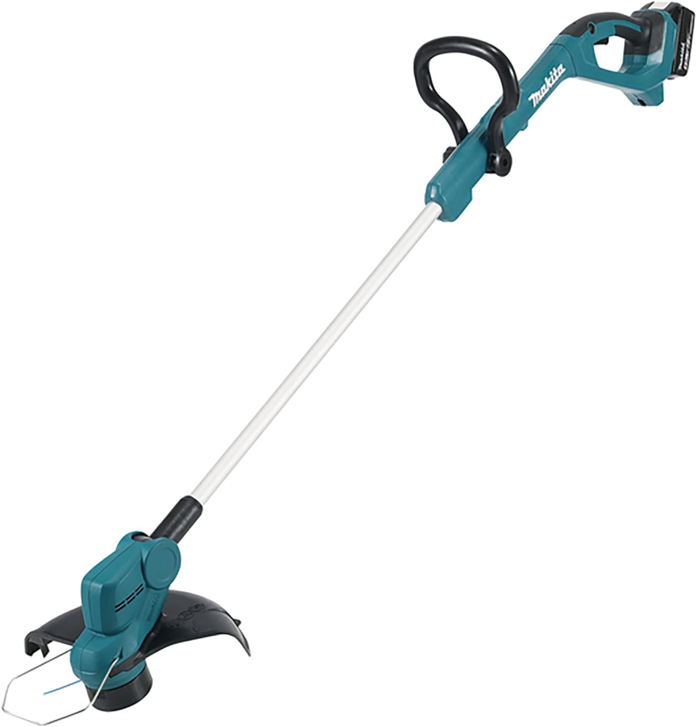 Makita DUR193RT, DUR193RT Débroussailleuse 18 V Li-ION LXT avec 1 Batterie 5, 0 Ah et Chargeur, Bleu/Noir/Blanc