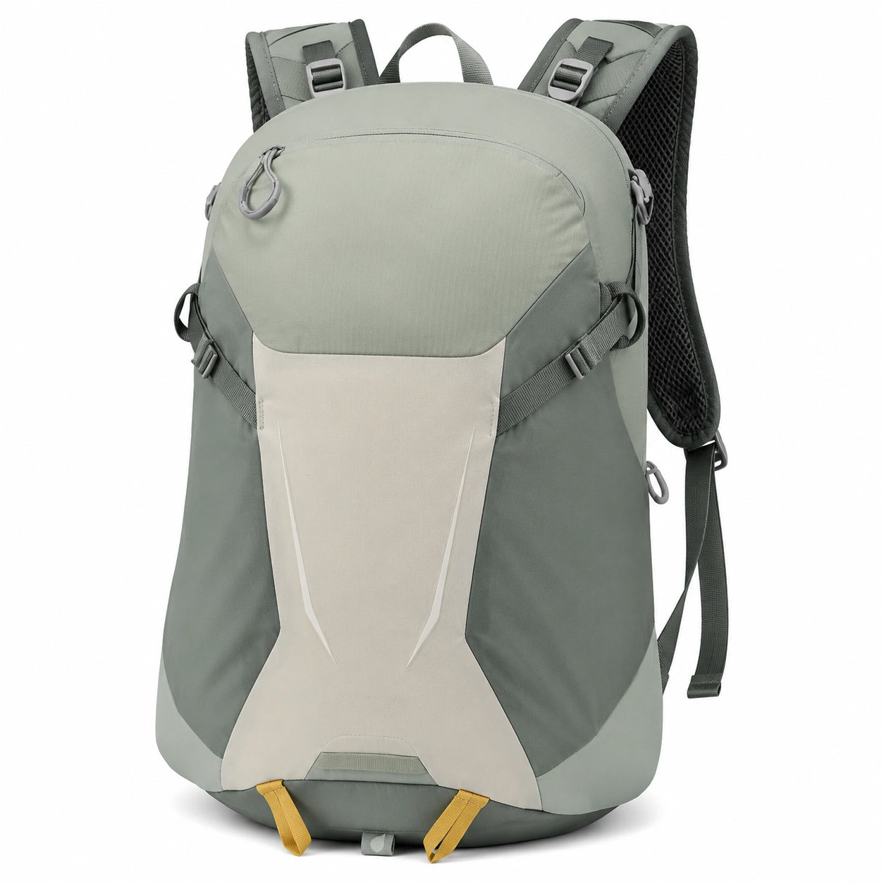 Sac à dos de randonnée 30L kaki et gris