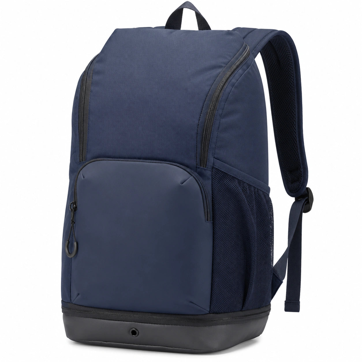 Sac à dos bleu marine imperméable avec multiples compartiments