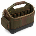 Sac à outils robuste vert kaki avec poches multiples