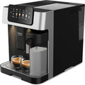 Beko Machine Expresso automatique, Noir/Argent, café en grains ou moulu