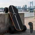 json2xml, Skateboard Électrique pour Campus, avec Télécommande, 107 × 65 Mm, Noir, 4 Modes De Vitesse, Pneus Tout-Terrain Amortisseurs