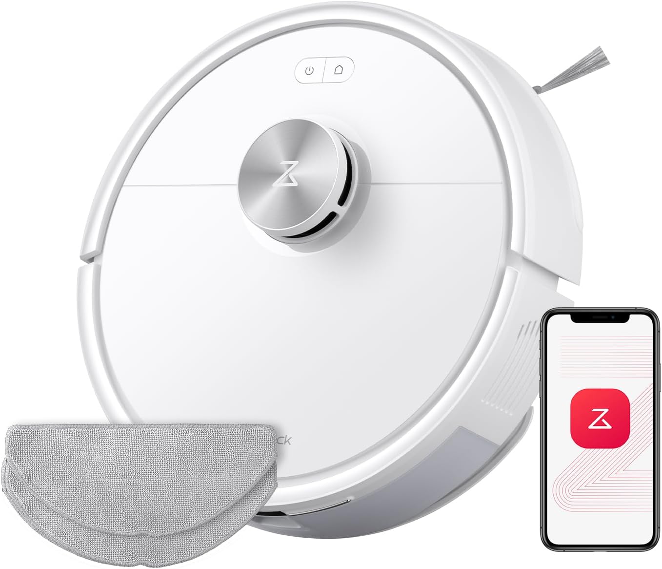 Roborock Q7 M5 Robot aspirateur laveur 10 000 Pa, navigation LiDAR, brosses anti-enchevêtrement, autonomie jusqu'à 150 min