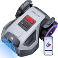 ANTHBOT 3-7CM Robot Tondeuse M5, 500-700m2, 150m2/h, Gris/Noir/Rouge/Violet, NetRTK + 4G, 3-7CM Réglage de la Hauteur de Coupe