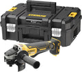 Meuleuse d'angle, DCG406NT-XJ, avec poignée latérale et coffret TSTAK – DEWALT, Noir/Jaune, livré sans batterie