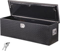 VEVOR Boîte à outils pour camion en aluminium, 1244, 6 x 381 x 381 mm, coffre de benne de pick-up avec poignées latérales et clés de verrouillage