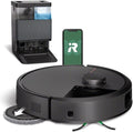 iRobot Roomba Plus 505 Combo Robot + AutoWash, 75 Jours d'autovidage, LiDAR Clearview Pro, Lavage et séchage à l'air Chaud des lingettes