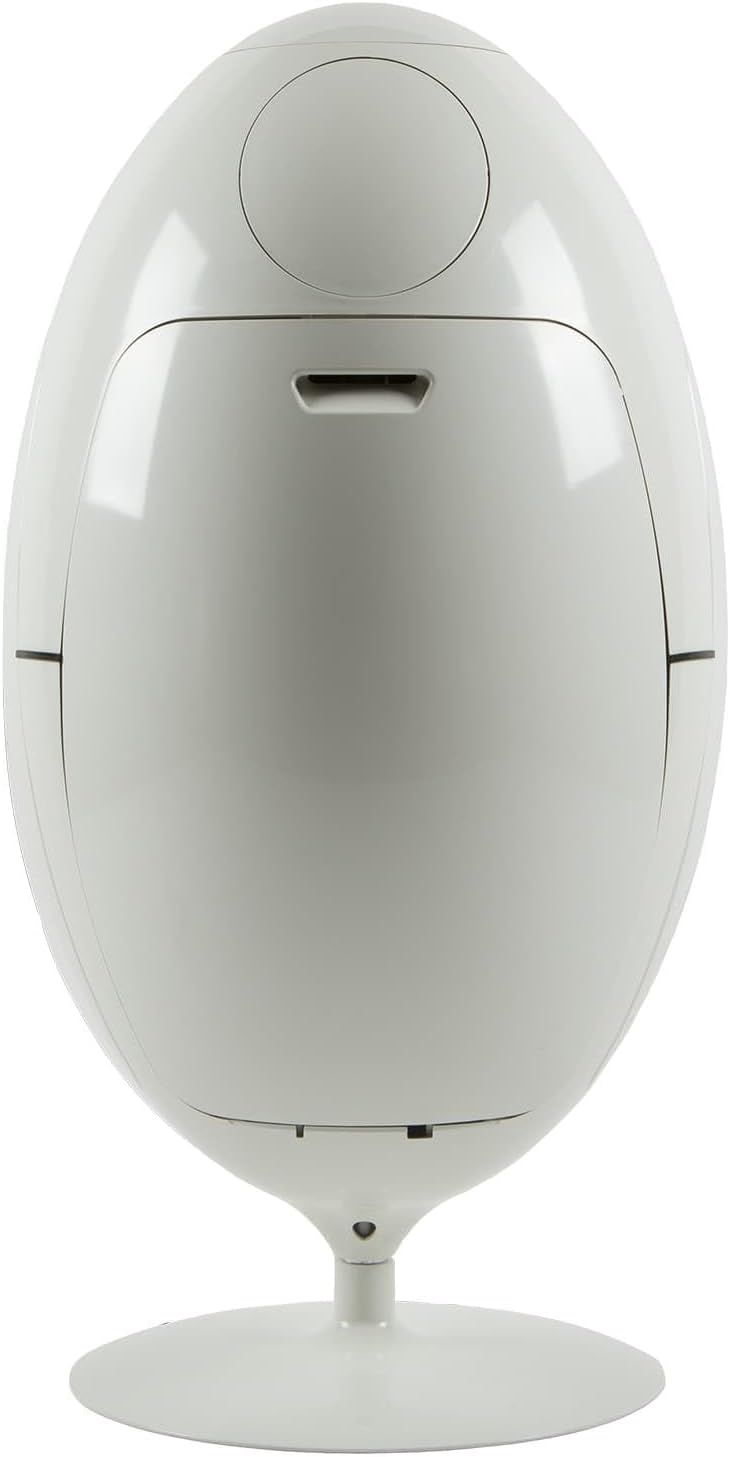 Système de tri sélectif, Poubelle cuisine Blanc Taille Unique, Ovetto Poubelle de Recyclage 54L – SoldiDesign, 3 x 18L, 3 Compartiments
