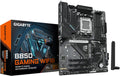 B850 Gaming WIFI6 Carte Mère, WiFi 6 – GIGABYTE, Noir/Argent, USB 3.2 Gen 2, AMD Ryzen 9000 Series CPUs, VRM numérique 6+2+2 Phases, LAN GbE