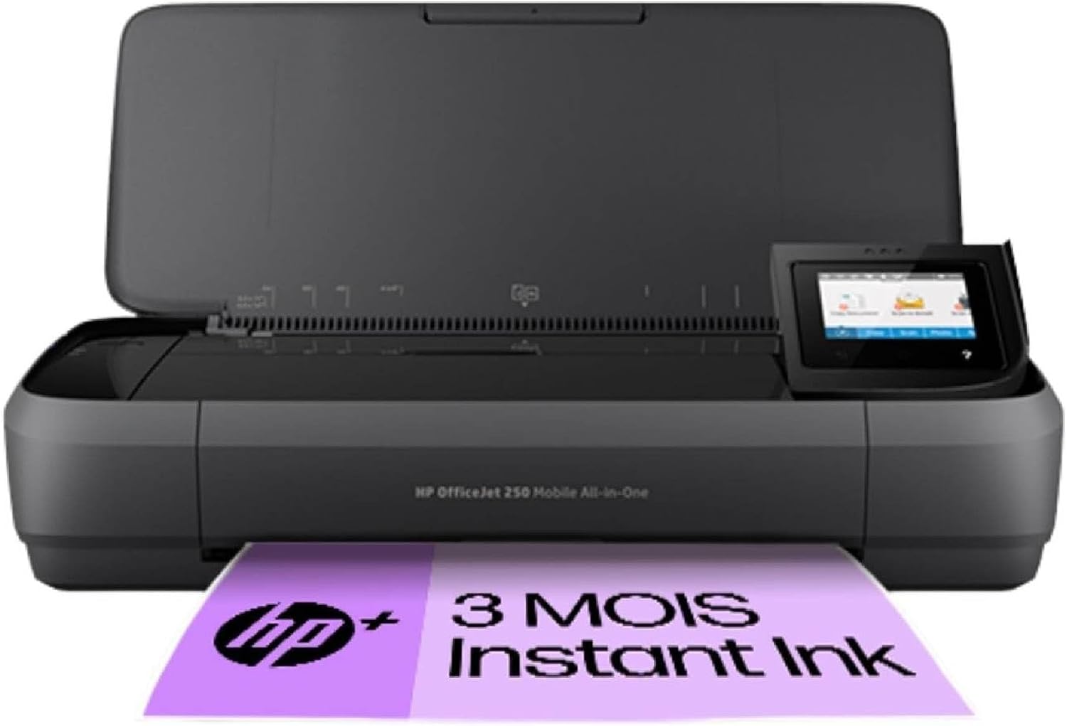 Jet d'encre, Numérisation jusqu'à 600 dpi, Wi-Fi et USB – HP, Fonction Impression, Copie, Noire