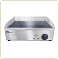 Plancha électrique 6-8 personnes, Plaque de cuisson acier anti-adhésive 8 mm – LITTLE BALANCE, Argent, 2900 W, 8568 Snack Plus, Acier