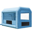 VEVOR, Cabine de Peinture Gonflable 4x3x2, 75 m, Tente Peinture Gonflable Automobile avec Souffleurs Puissants de 750 W et Système de, Bleu
