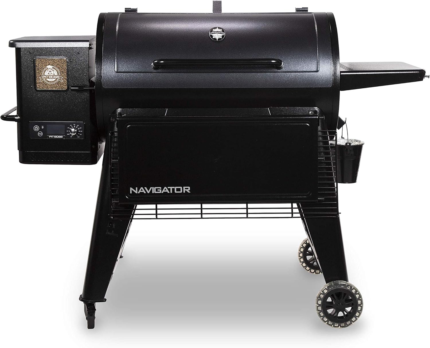 PIT BOSS, Barbecue à granulés de bois, Barbecue à Pellets Surface de Cuisson 90x50 cm 8 cuissons Gril/Fumoir Ecran numérique 162 x, Noir