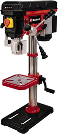 Einhell perceuse à colonne TC-BD 630/1 (630 W, profondeur de perçage max. 60 mm, butée de profondeur réglable, Noir/Rouge/Argent
