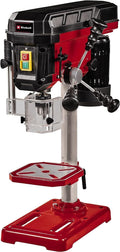 Einhell Perceuse à colonne TC-BD 500 (500 W, jusqu'à 2 410 tr/min, butée de profondeur réglable, Rouge/Noir/Gris, 9 vitesses