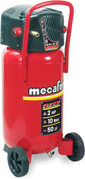 Mecafer, Compresseur d'air, 425090 Compresseur 50 L 2 hp fifty mecafer, Rouge/Noir