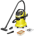 KÄRCHER V-25 Aspirateur Eau et poussières WD 5 P V-25/5/22, Puissance: 1100 W, avec Prise, Jaune/Noir, Cuve Polypropylène de: 25 l