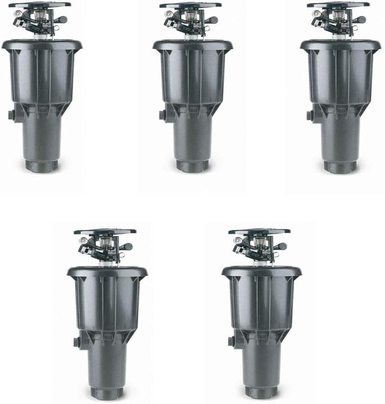 Lot de 5 Arroseurs Rain Bird Maxi PawPortée 6, 70à 13, 70 mFiletage 1/2' et 3/4' – Rain Bird, Gris