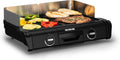 Grill électriques, 2 surfaces de cuisson compatibles lave vaiselle TG800N10, Usage extérieur et intérieur – Tefal, Noir/Argent